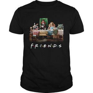 Friends Alice In Wonderland Tim Burton Shirt